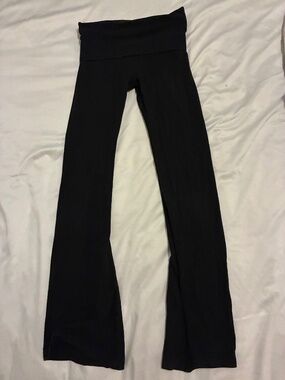 PINK Victoria’s Secret Foldover Flared Leggings